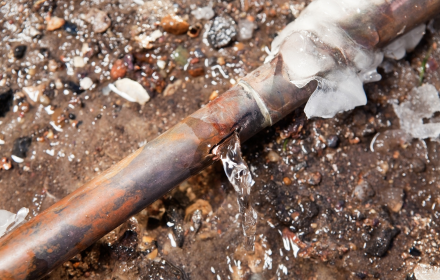 frozen pipes